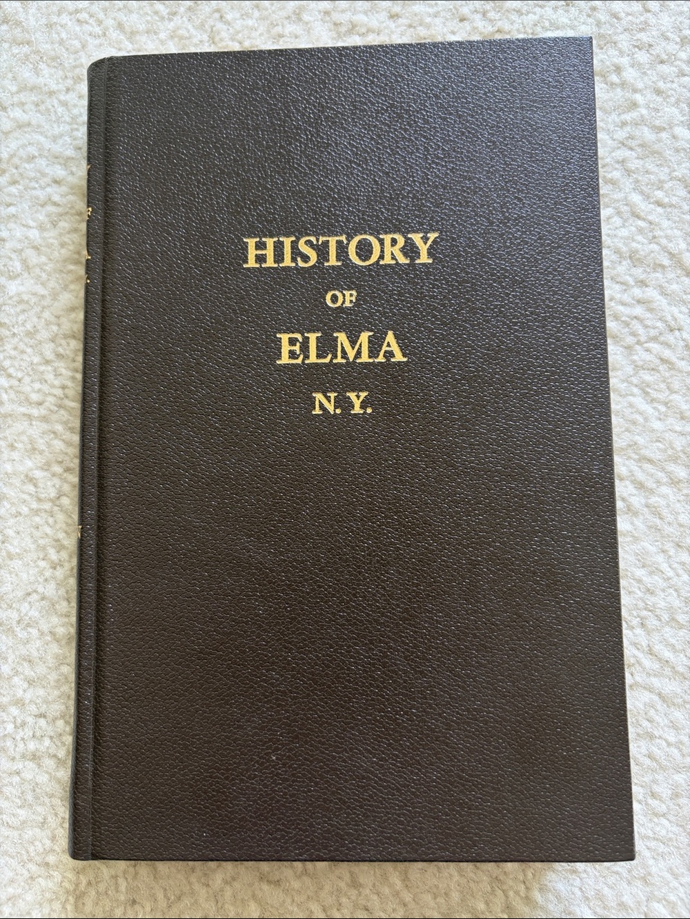 Book:  History of Elma New York